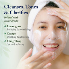 Beauty Without Cruelty AHA Facial Cleanser ingredient list highlights aloe, calendula, lavender for soothing care