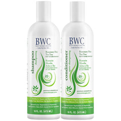 Beauty Without Cruelty shampoo bottle for a refreshing scalp cleanse.