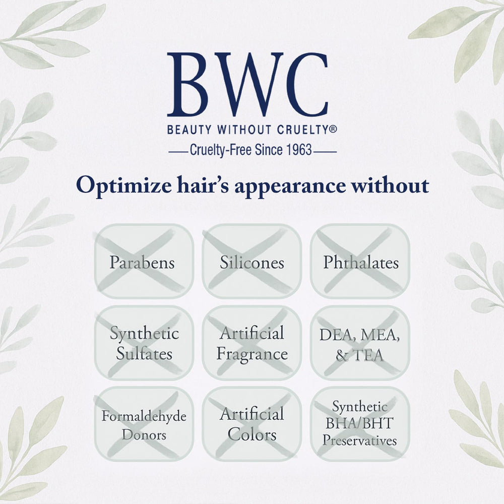 Beauty Without Cruelty packaging emphasizes vegan cruelty-free promise