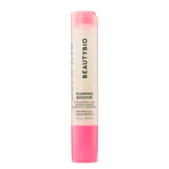 BeautyBio Booster closeup of five HA weights for deep hydration potential.