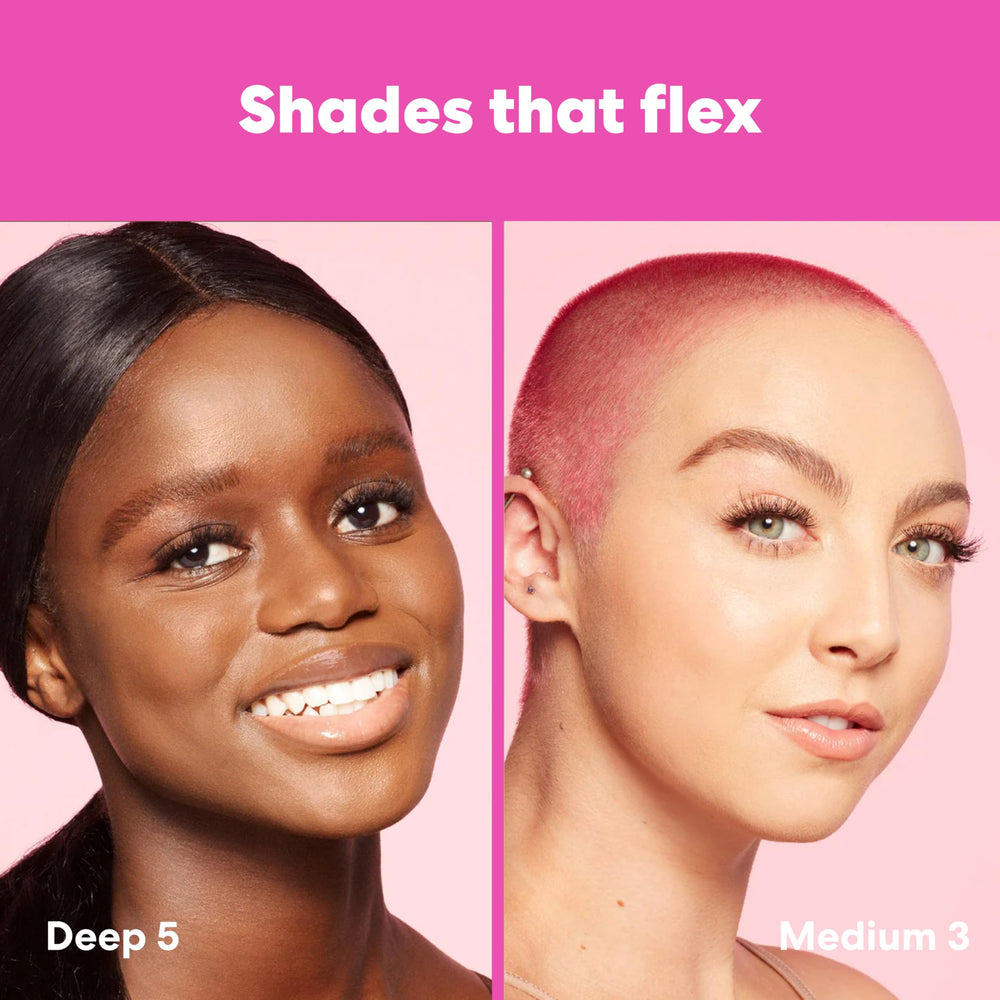 Beautyblender 12-Hour Radiant Skin Tint packaging, sleek and travel-friendly.