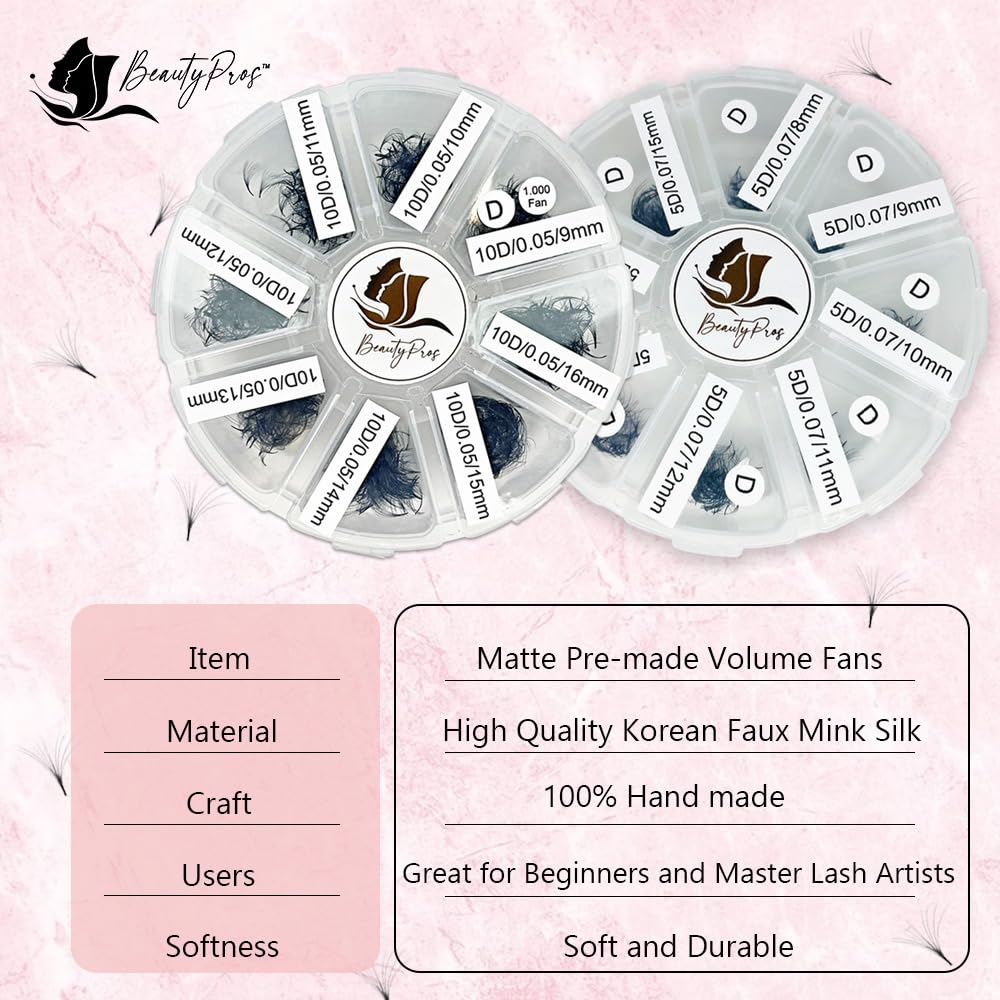 BeautyPros 1000-pack packaging keeps ready stock for busy days.