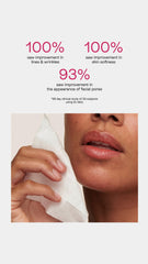 BeautyStat on-hand daily peel pad demonstrating easy at-home application