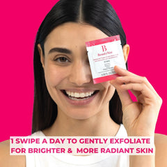 BeautyStat Daily Peel Step 1 image, gentle triple-action exfoliation for smoother skin