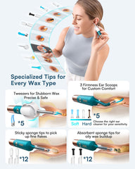 BEBIRD Earsight Ultra 90-minute battery supports extended home ear care sessions