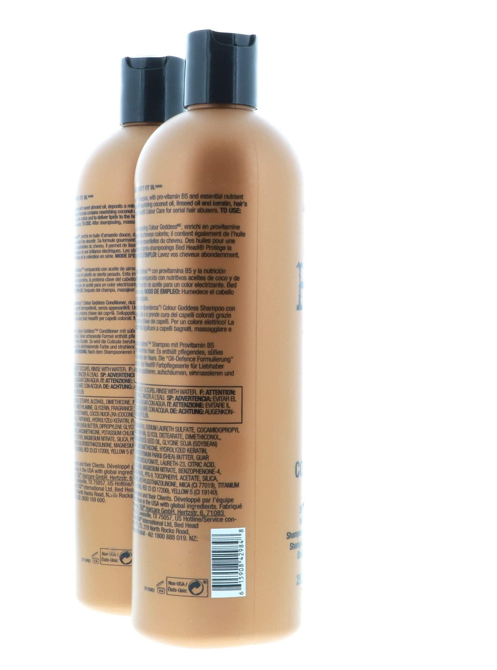 Bed Head Color Goddess color boost visual suggesting vibrant color