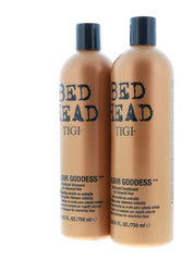Bed Head Color Goddess conditioner bottle promoting detangling and shine