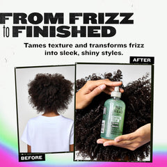 Bed Head Control Freak on dry hair taming fly-aways.