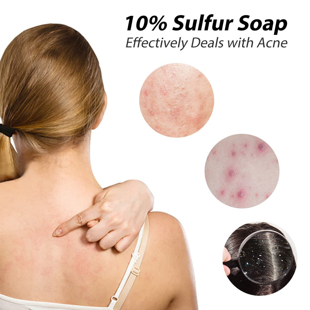Bee and Flower Shanghai Sulfur Soap bar 3-4oz, compact size for travel and everyday use.