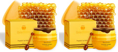 Bee Balm Original lip balm in a honey pot for deep hydration.
