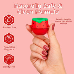 Bee Balm Vitamin E enriched lip balm offers extra conditioning.