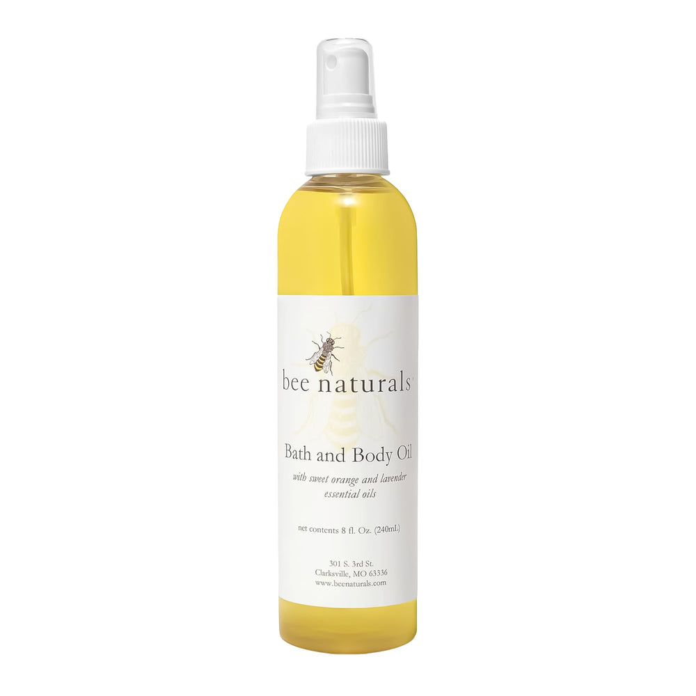 Bee Naturals spray top dispenser enables easy, precise application for hydrated skin.