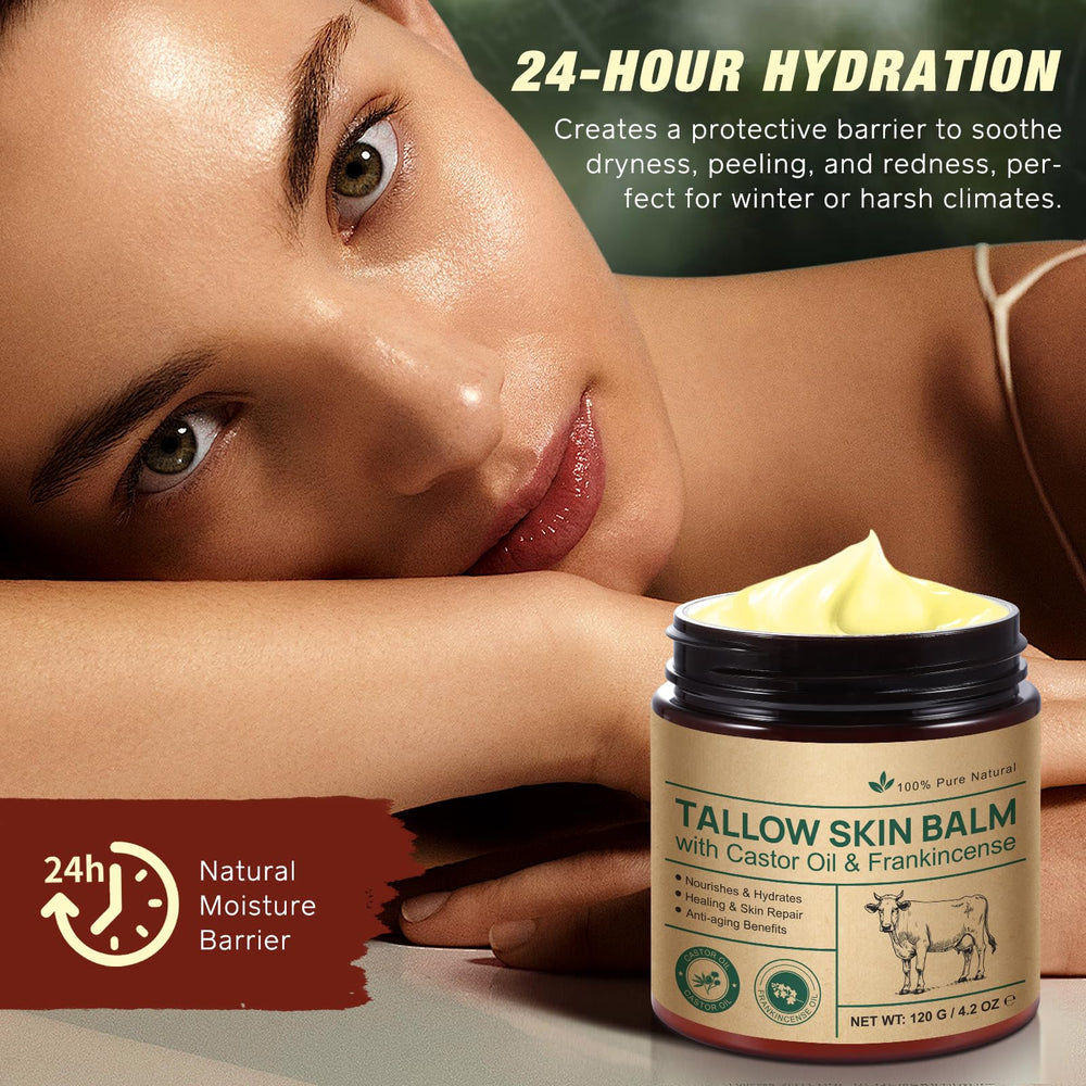 Packaging highlighting natural ingredients.