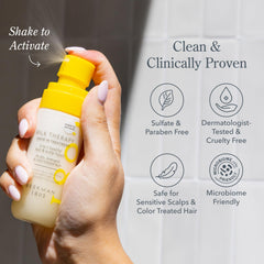 Beekman 1802 goat milk proteins deliver lightweight moisture for soft, manageable hair.