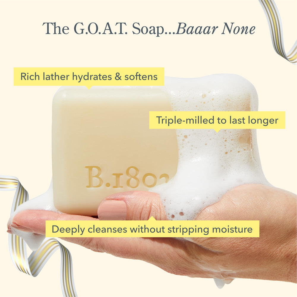 Beekman 1802 Best of the Zest whipped body cream, lasting moisture.