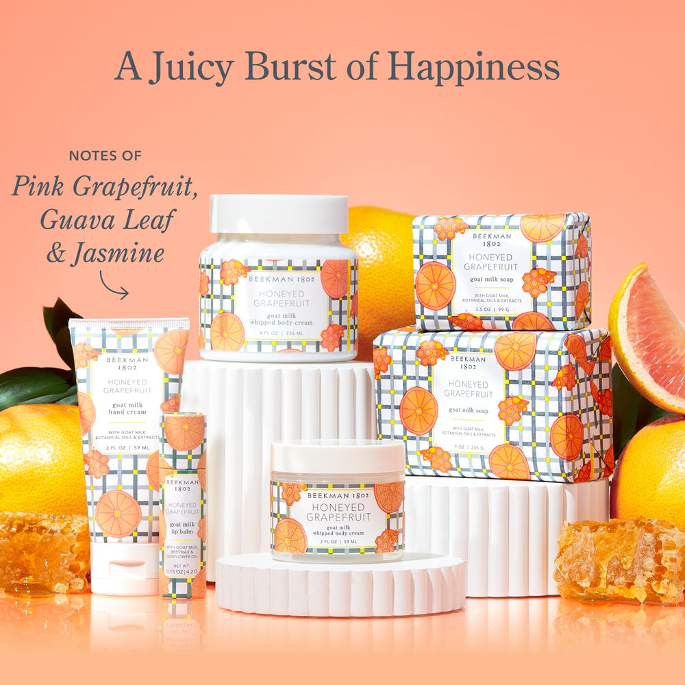 Beekman 1802 mango seed butter boosts lasting moisture.