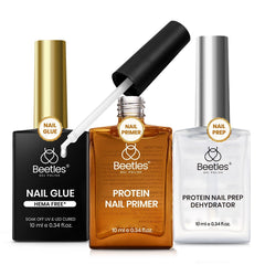 Beetles Gel Nail Prep Kit front view showing the three-piece system for easy prep