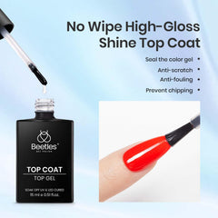 Beetles Acid-Free, HEMA-Free formula minimizes irritation during application.