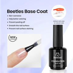 Beetles base coat improves adhesion for durable gel manicures