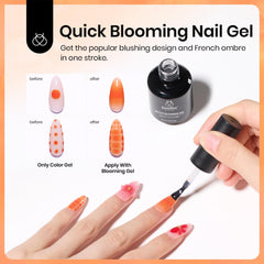 Beetles Blooming Gel floral print for quick, bouquet-inspired designs