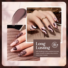 Beetles Nude gel polish swatch provides versatile nude tone for nails