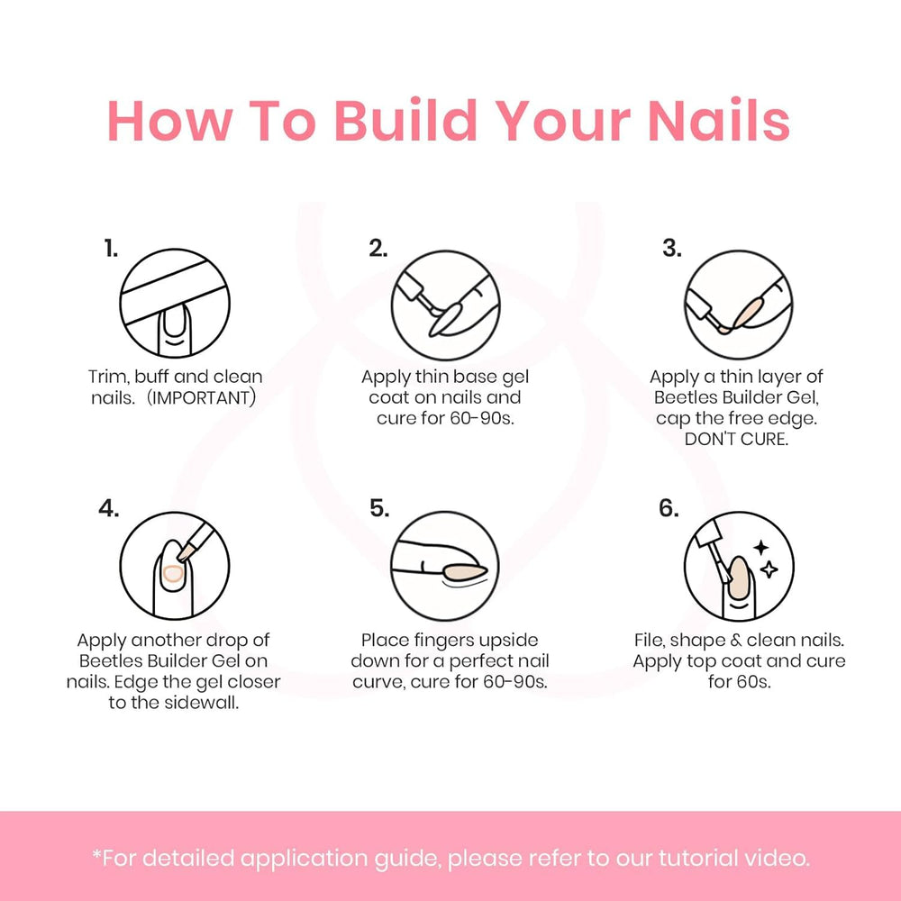 Beetles Builder Gel at-home setup illustrates beginner-friendly DIY salon use