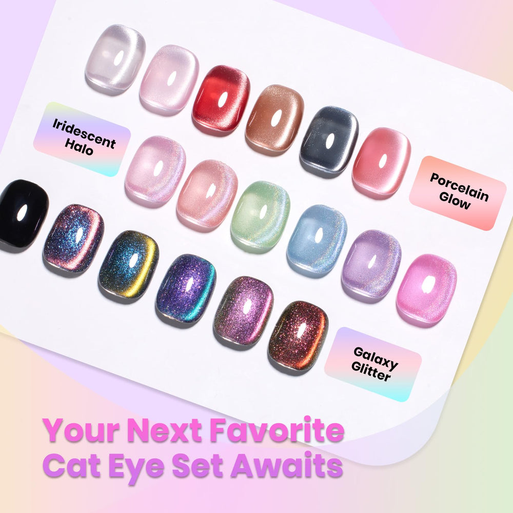 Beetles Cat Eye Soak Off gel polish for easy removal