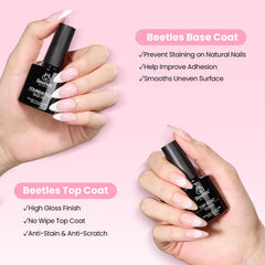 Beetles cuticle pusher tool for gentle nail prep and tidy prep work