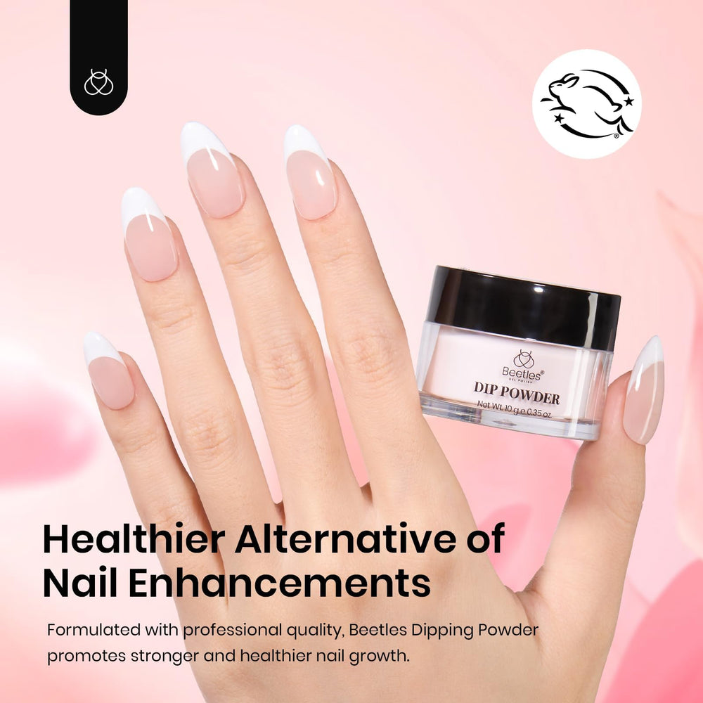 Beetles Dip Powder long-lasting shine lasts 21+ days.