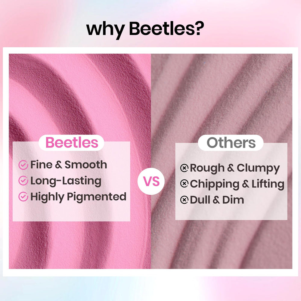 Beetles Dip Powder Soft Browns provide natural everyday nail depth.