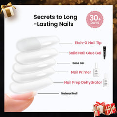 Beetles nail glue tube for precise application and strong base