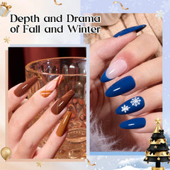 Includes glossy, matte, and glitter top coats for varied finishes