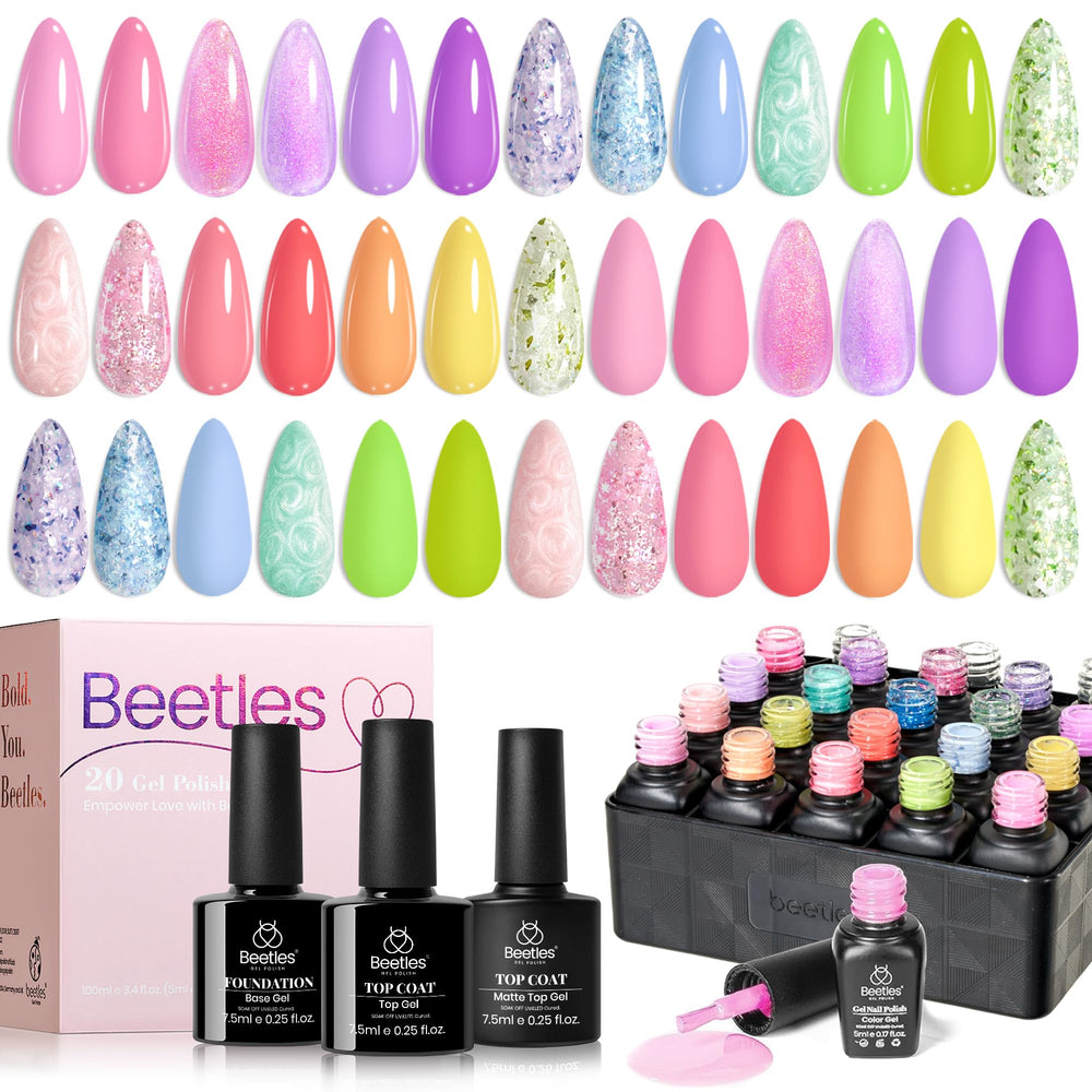 Beetles Gel Polish Set gift-ready packaging for special occasions