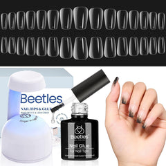Beetles Gel Nail Tips collection shows 510 tips for versatile looks