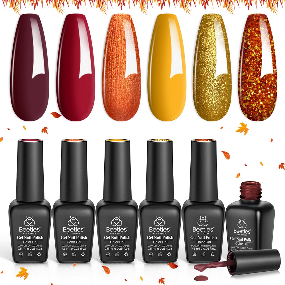 Beetles Gift-ready packaging perfect for nail art lovers.