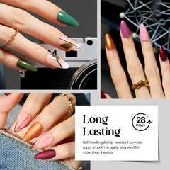 Glitter shades add sparkle for party-ready Beetles nails