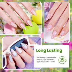 Beetles glossy top coat bottle delivers salon-like shine