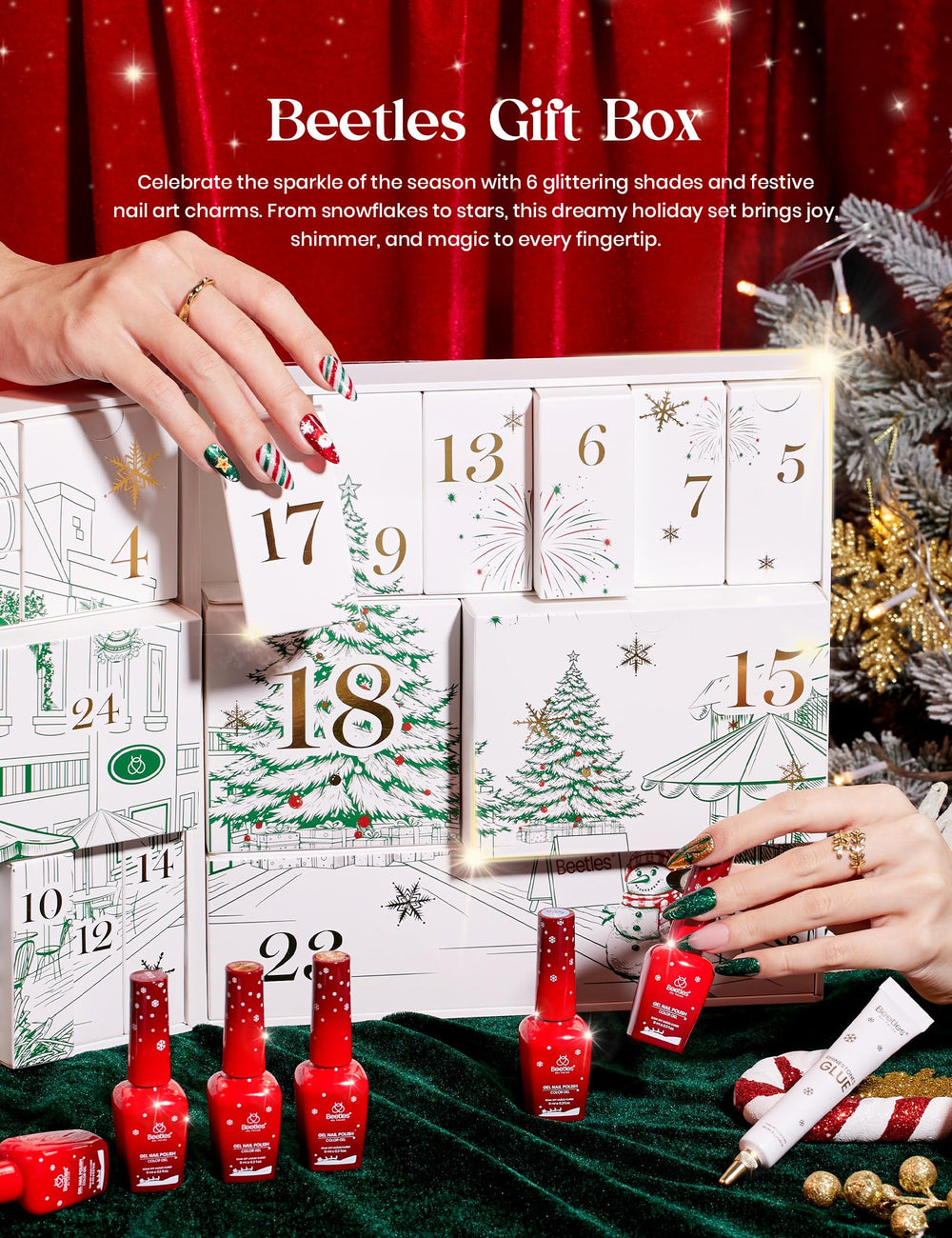 Beetles Gel Polish nail brushes and tools for precise application