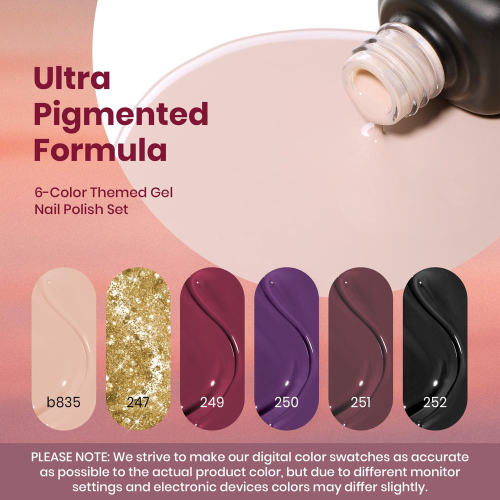 Beetles Gel Polish Nude swatch for versatile, natural-looking nails.