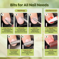 Beetles glitter top coat adds sparkle to designs.