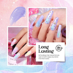 Beetles green pastel gel polish bottle for fresh spring looks.