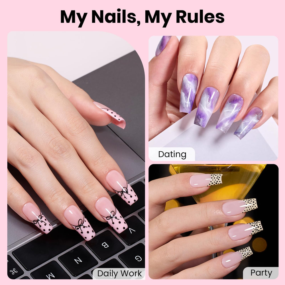 Beetles 15g hands-free nail glue gel provides strong adhesion for durable wear