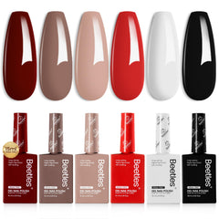 Beetles HEMA-Free gel polish in brown shade for everyday wear and low maintenance nails.