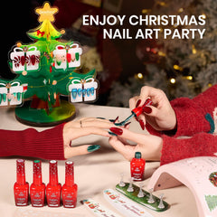 Beetles premium holiday gift box for DIY manicure gifts.