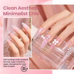 Beetles jelly gel nail polish with long-lasting shine and 28+ days wear