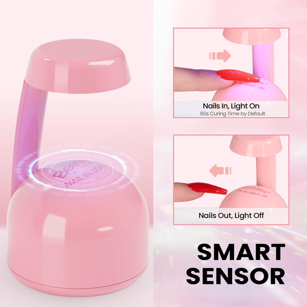 Beetles Mini UV Light compact design fits on small desks.