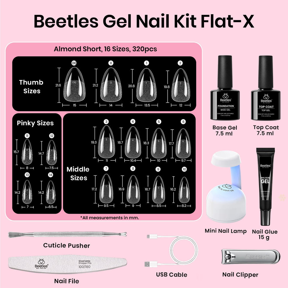 Beetles mini UV nail lamp for at‑home curing