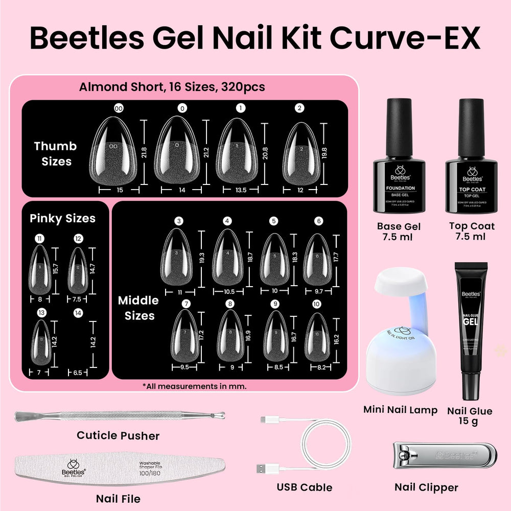 Beetles mini UV lamp provides quick curing at home.