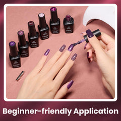 Beetles nail brush and smooth application experience.