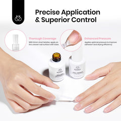 Beetles Nail Buffer creates a smooth surface for even color.